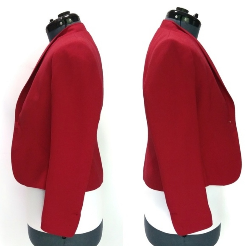 Fitted Single Button Blazer Euc - image 3